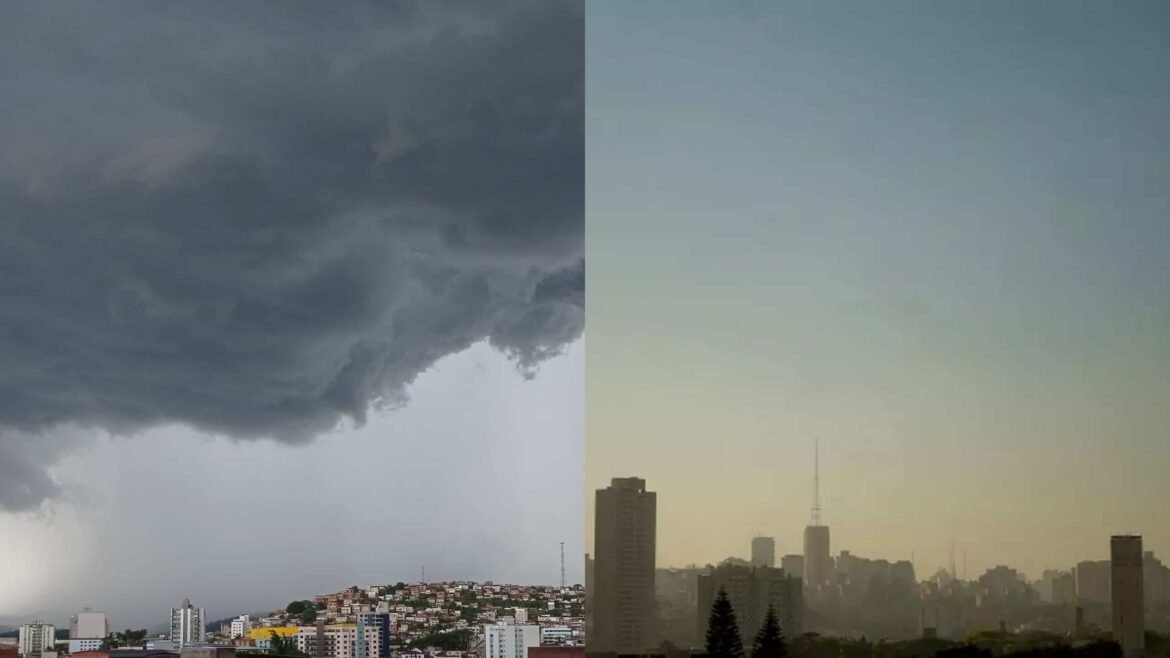 entenda a previsão do tempo para o fim de semana