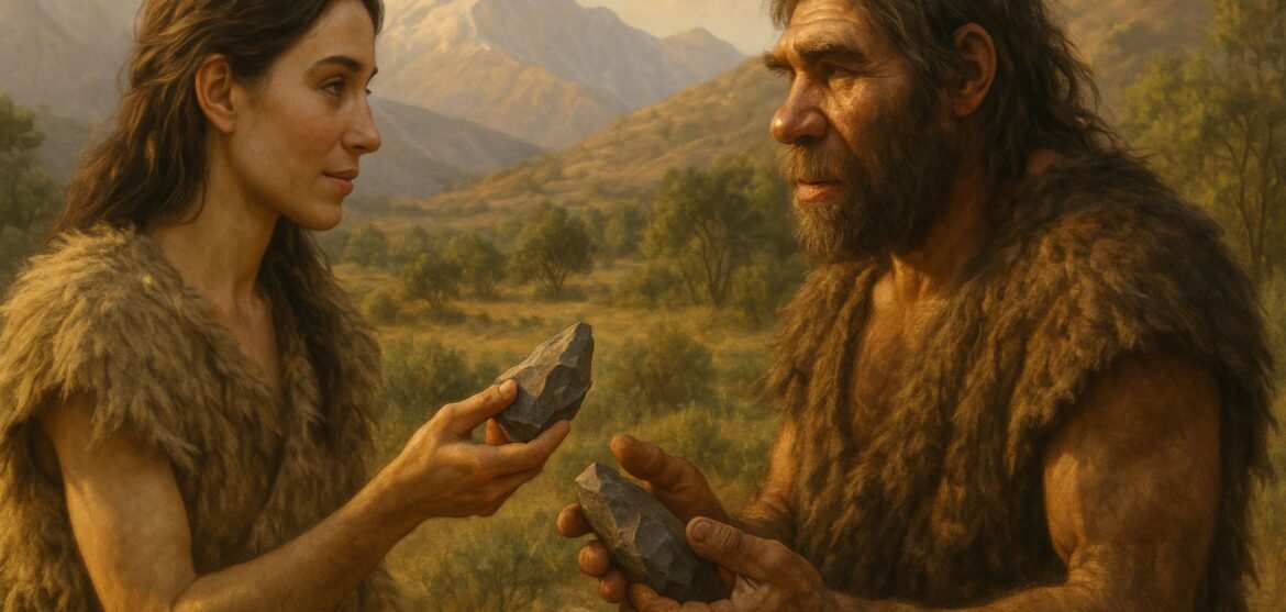 Ponto de encontro entre sapiens e neandertais descoberto