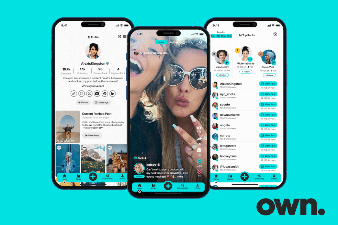 Own, a new social media app, aims to tokenize the creator economy