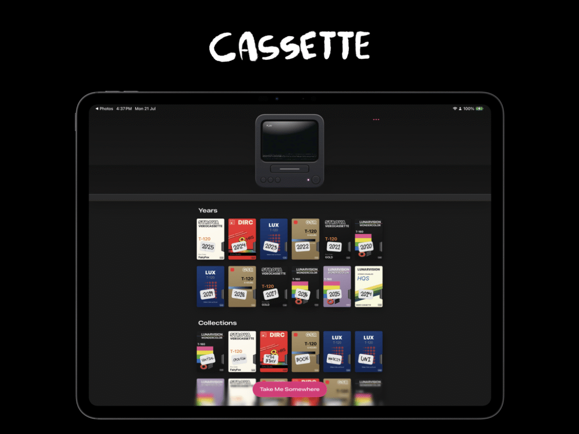 Cassette's new app turns your videos into retro, VHS-like home movies