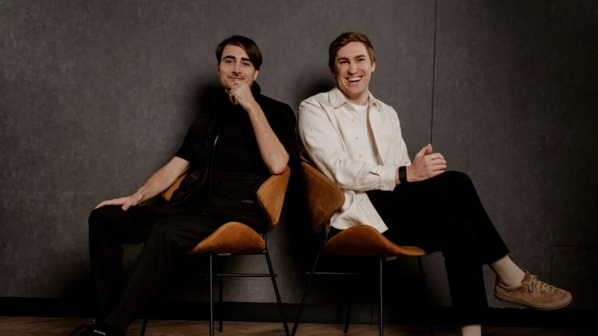 ElevenLabs co-founders Piotr Dabkowski and Mati Staniszewski.