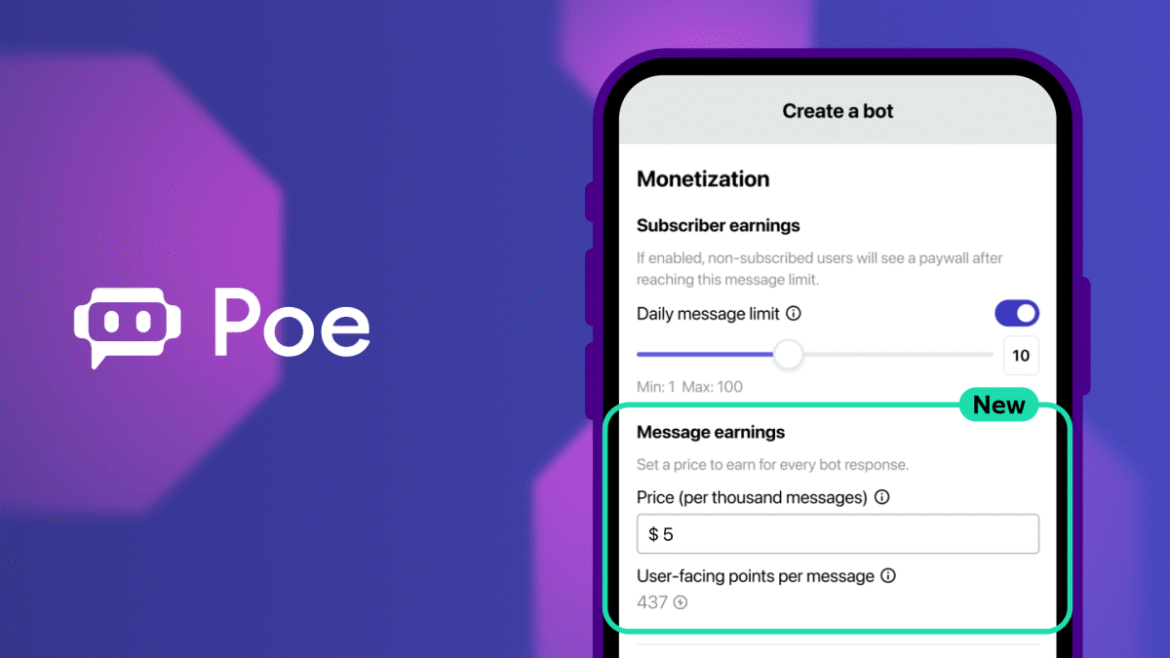 Poe's AI app now supports group chats across AI models