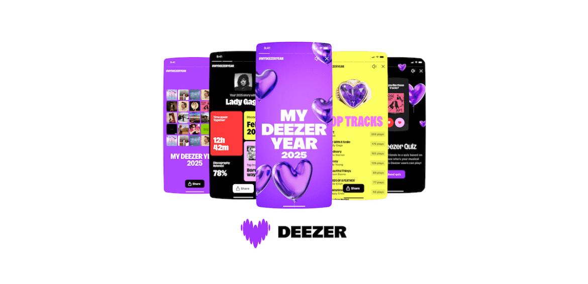 Deezer rolls out ‘My Deezer Year 2025,’ its Spotify Wrapped clone