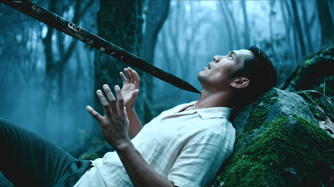 Still image from indie filmmaker Brad Tangonan's short film "Murmuray."