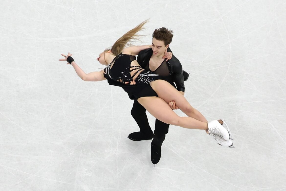 An ice dance duo skated to AI music at the Olympics