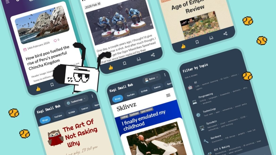 Kagi brings its 'small web' of a human-only internet to mobile devices